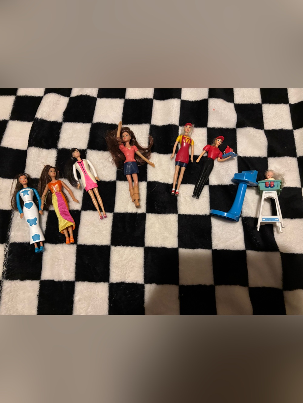 Mini Barbie McDonald’s toys